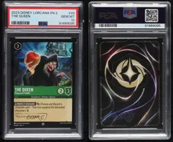 2023 Lorcana - Rise of the Floodborn 2 Queen Disguised Peddler #93 PSA 10 GEM MT - Image 3