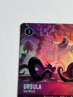 Ursula Sea Witch 208 Disney Lorcana Fabled 2025 Near Mint Holofoil Epic - Image 5