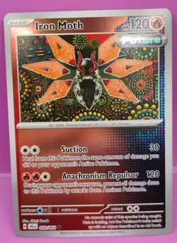 Iron Moth 009/064 Shrouded Fable Reverse Holo Pokemon Card - Image 1