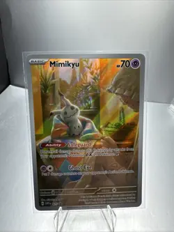 Pokemon TCG Mimikyu 075 Scarlet and Violet Promo Card Sealed - Image 1