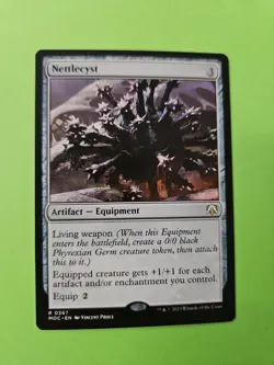 Nettlecyst MTG March of the Machine Commander Rare x1 - Magic Card - Image 1