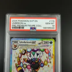 PSA 10 Umbreon ex 176 SVP Promo Prismatic Evolutions Graded Pokemon Card - Image 2