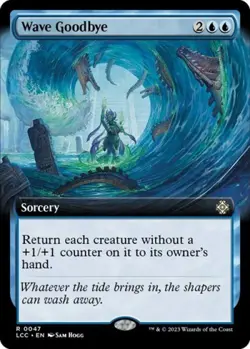 Wave Goodbye (Extended Art) - Near Mint MTG - Image 1