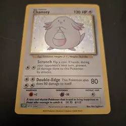 Pokemon card - Chansey 015/034 - TCG Classic Collection 2023 - NM Holo - Image 3