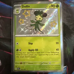 Dolliv 103/091 Paldean Fates Shiny Rare Holo Pokemon TCG Card - Image 1