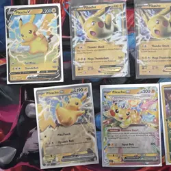 Lot Of Pokemon Cards -Pikachu full art lot - Image 5