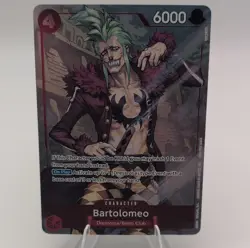 Bandai One Piece Card Game Bartolomeo OP04-089 Character Card 6000 Power - Image 1