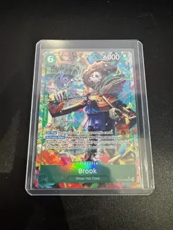 OP15-032 Brook SR Alt Art Adventure On Kamis Island One Piece TCG English Card - Image 1