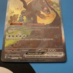 Pokemon Card - Bloodmoon Ursaluna EX 216/167 Twilight Masquerade - SIR - NM/LP ⭐ - Image 2