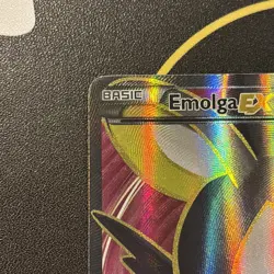 Pokemon TCG Emolga Holo Full Art Ultra Rare Card 2014 EX XY 143/146 - Image 2