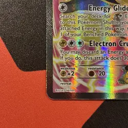 Pokemon TCG Emolga Holo Full Art Ultra Rare Card 2014 EX XY 143/146 - Image 5