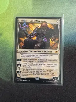 MTG Tezzeret Cruel Captain Regular Mythic M 0002 Edge of Eternities NM - Image 1