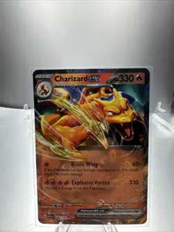Charizard ex 006/165 Scarlet & Violet 151 Ultra Rare Holo Promo Pokemon Card New - Image 1