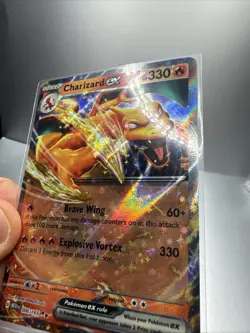 Charizard ex 006/165 Scarlet & Violet 151 Ultra Rare Holo Promo Pokemon Card New - Image 2