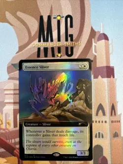Essence Sliver ✨ Extended FOIL ✨ (612) Secret Lair MTG NM Slivers Borderless - Image 1