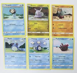 Pokemon cards asaka Ito Set Of 6 - Image 1