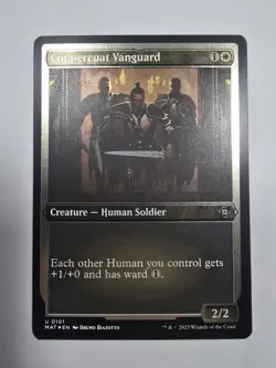 Coppercoat Vanguard (Foil Etched) March of the Machine: The Aftermath Foil Mtg - Image 1