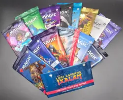 15 Magic the Gathering Pack Bundle Lot English SEALED w/ Treasure Trove Box Topr - Image 1