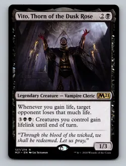Vito, Thorn of the Dusk Rose R Core Set 2021 127 NM - Image 1