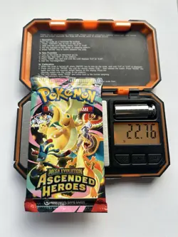 EXTREMELY HEAVY 22.76g Ascended Heroes Booster Pack | Pokemon | - Image 1