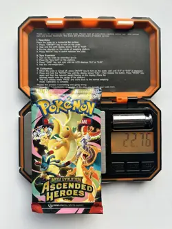 EXTREMELY HEAVY 22.76g Ascended Heroes Booster Pack | Pokemon | - Image 2