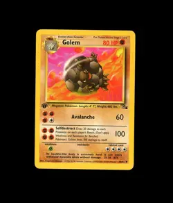 1999 WOTC Pokemon GOLEM 1st Edition 36/62 - VINTAGE SEE COND! - Image 1