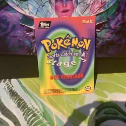 2000 Topps #03 Venusaur LP Pokemon Card - Image 2