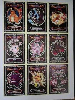 Pokemon 2025 Jumping Halloween Party Uncut Glow In The Dark Sheet New Peru - Image 3