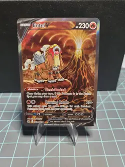 Pokemon TCG Entei V GG36/GG70 Crown Zenith: Galarian Gallery Holo - Image 1