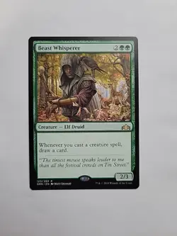 MTG - Beast Whisperer Guilds of Ravnica Regular Rare #123 - Image 1