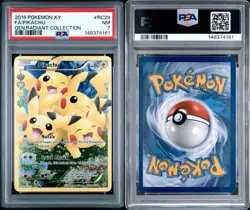 2016 POKEMON GENERATIONS RADIANT COLLECTION PIKACHU #RC29 PSA 7 NM - Image 3