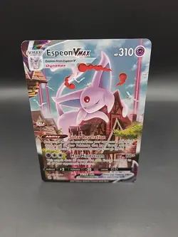 Espeon VMAX 270/264 Alternate Art Fusion Strike Pokemon NM - Image 2