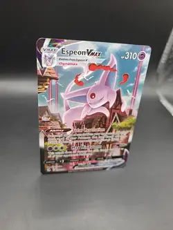 Espeon VMAX 270/264 Alternate Art Fusion Strike Pokemon NM - Image 3