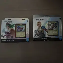Commander Decks -Set of 2- Collectors Edition FINAL FANTASY MTG Revival Counter - Image 1