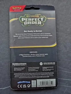 Pokemon TCG: Mega Evolution Perfect Order Premium Checklane Blister Meganium - Image 2