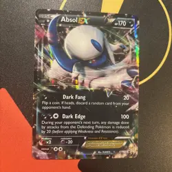 Absol Ex XY62 XY Black Star Promo Ultra Rare Holo Pokemon TCG English - Image 1