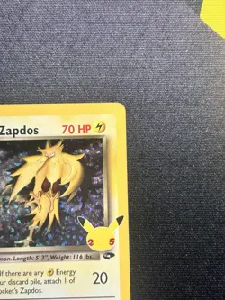 Rocket's Zapdos 15/132 holo Celebrations Classic Collection Pokemon FAST SHIP! - Image 3