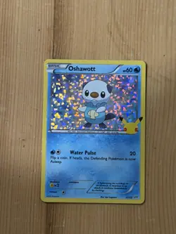 Pokemon Oshawott McDonald's 25th Anniversary Promos 21/25 Holo - Image 1
