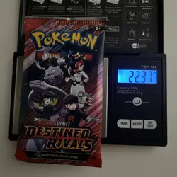 (VERY HEAVY) 22.37g Pokemon TCG Destined Rivals Booster Pack (SEALED)✅ - Image 1