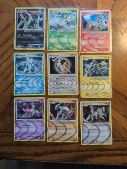 Pokemon TCG Platinum Arceus Lv. 100 AR 1-9 NM/LP/MP Holo Rare - Image 1