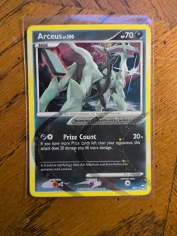 Pokemon TCG Platinum Arceus Lv. 100 AR 1-9 NM/LP/MP Holo Rare - Image 2