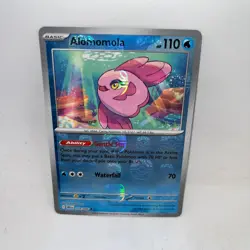 Alomomola (Master Ball Pattern) 024/086 Uncommon SV: Black Bolt Pokemon Holo NM - Image 1