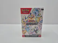 Pokemon TCG Scarlet & Violet Prismatic Evolutions Booster Bundle 6 Packs - Image 1
