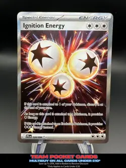 Ignition Energy 124/094, Phantasmal Flames, Pokemon, NM - Image 1