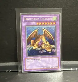 Yu-Gi-Oh! Thousand Dragon Metal Raiders Secret Rare MRD-143 Fusion Unlimited AT… - Image 1