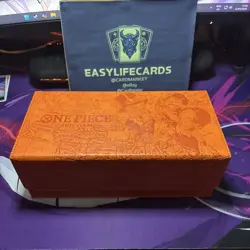 One Piece 3rd Anniversary Leather Storage Box One Piece TCG - Image 1