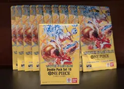 One Piece OP15-EB04 Adventure On Kami’s Island 10x Single Blisters 1x 2 Pack Box - Image 1