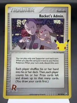 Rocket’s Admin. 86/109 - Holo - Celebrations Pokemon Card NM - Image 1