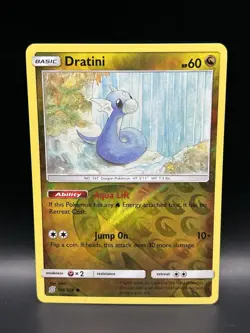 Reverse Holo Dratini 148/236 - Pokemon Unified Minds Card - LP - Image 1