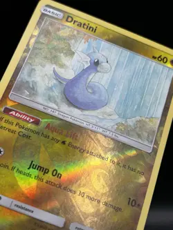 Reverse Holo Dratini 148/236 - Pokemon Unified Minds Card - LP - Image 2